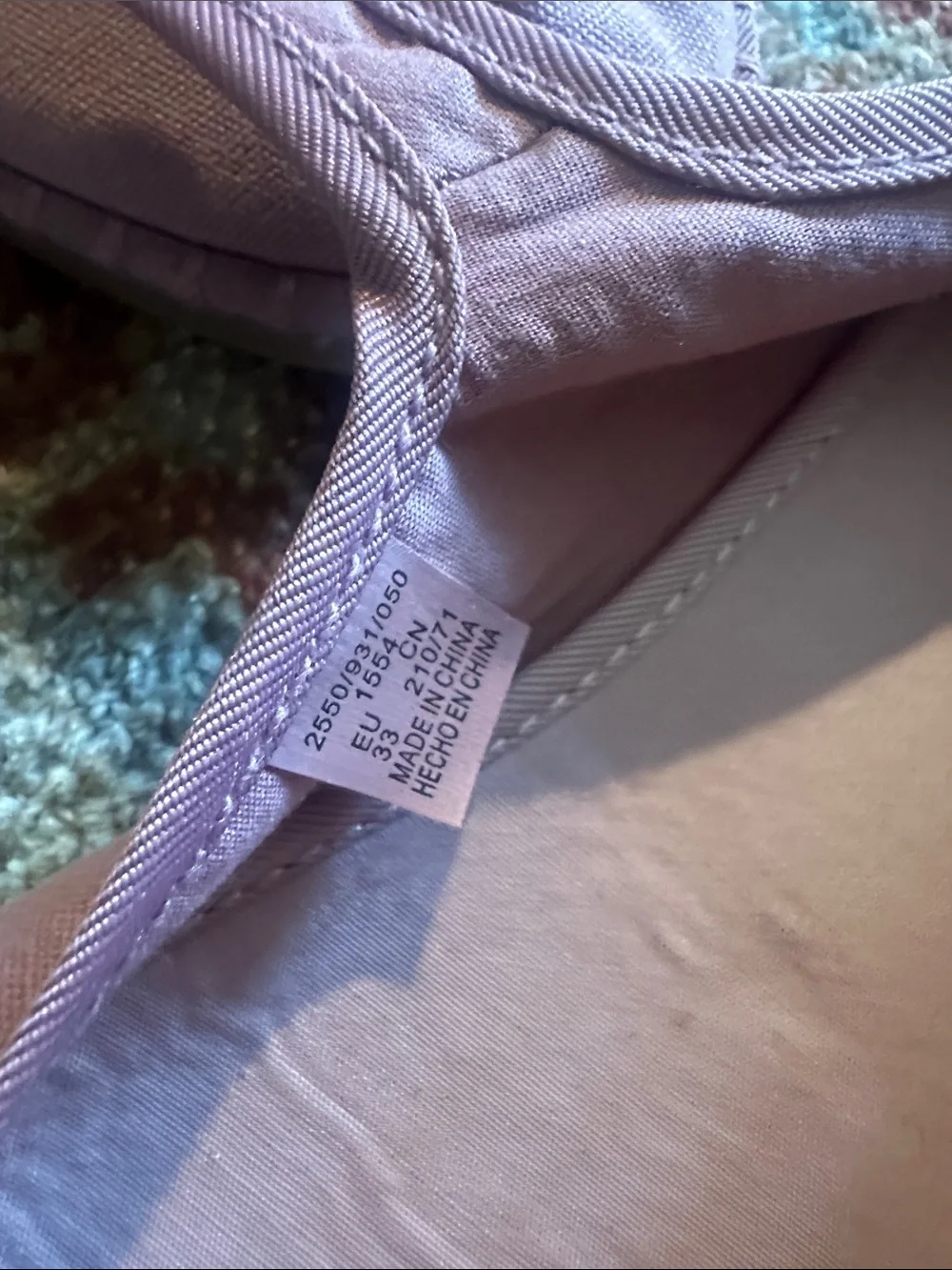Zara Dusty Pink Mary Jane Canvas Flats | EU 33 | Girls